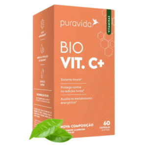 Bio Vit C+ Vitamina C Puravida 60 Cápsulas