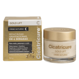 Creme Rejuvenescedor Facial Cicatricure Gold Lift Noturno 50g