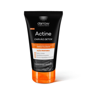 Gel de Limpeza Esfoliante Darrow Actine Carvão Detox 100g