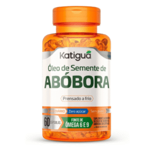 Oleo de Semente de Abobora 1000mg Katiguá 120 Cápsulas