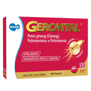 Polivitamínico Gerovital com 30 Cápsulas