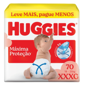 Fralda Calça Huggies Supreme Care XXXG 70 unidades