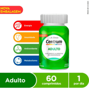 Alternative view of Suplemento Alimentar Centrum A a Z Adulto com 60 cápsulas